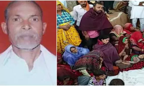 पुजारी की हत्या पर संग्राम, दाह संस्कार से इनकार, कहा- नौकरी दो