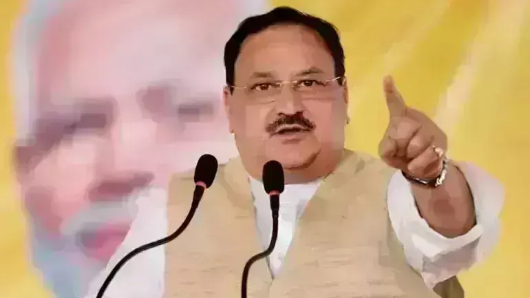 नड्डा बोले,समोसे में आलू है तो पार्टी के पोस्‍टर में लालू क्‍यों नहीं?