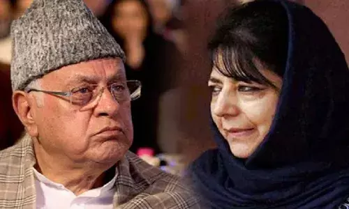 महबूबा के बयान पर घमासान,फारूक बोले,हम भाजपा विरोधी,राष्ट्रद्रोही नहीं महबूबा के बयान पर घमासान,फारूक बोले,हम भाजपा विरोधी,राष्ट्रद्रोही नहीं