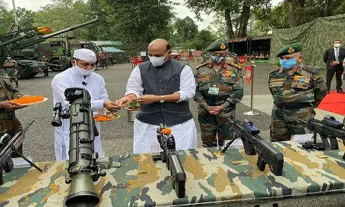 भारत की एक इंच जमीन भी हमारी सेना किसी को नहीं लेने देगी: राजनाथ सिंह