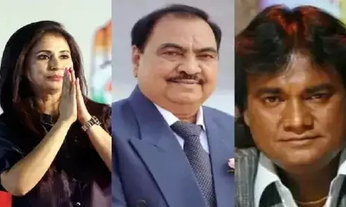 शिवसेना उर्मिला को और एनसीपी एकनाथ खडसे व आनंद शिंदे को बनाएगी MLC शिवसेना उर्मिला को और एनसीपी एकनाथ खडसे व आनंद शिंदे को बनाएगी MLC