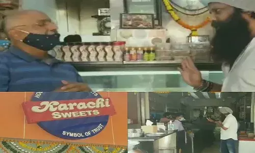 नितिन नंदगांवकर की धमकी- मुंबई में कराची स्वीट्‍स क्यों नाम बदलो