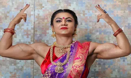 पुरुष बॉडी बिल्डर किरण देंबलाके सामने कुछ भी नहीं