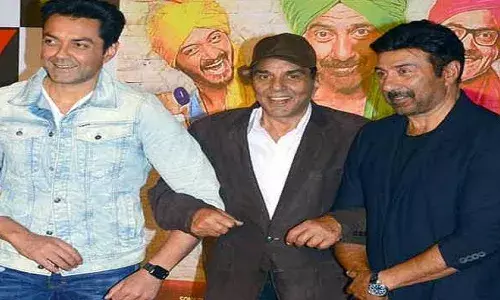 फिल्म अपने 2 में एक साथ दिखेंगी देओल परिवार की तीन पीढियां फिल्म अपने 2 में एक साथ दिखेंगी देओल परिवार की तीन पीढियां