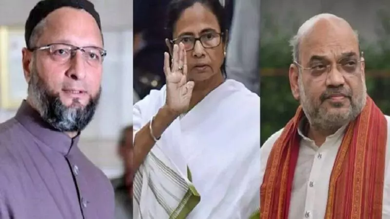 पश्चिम बंगाल चुनाव में ओवैसी के उतरने से भाजपा को इस तरह होगा नफा