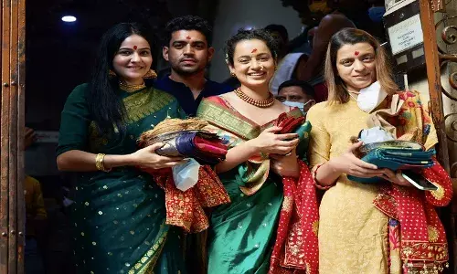 मुंबई में रहने के लिए सिर्फ गणपति की मंजूरी चाहिए और किसी की नहीं: कंगना रनोत मुंबई में रहने के लिए सिर्फ गणपति की मंजूरी चाहिए और किसी की नहीं: कंगना रनोत