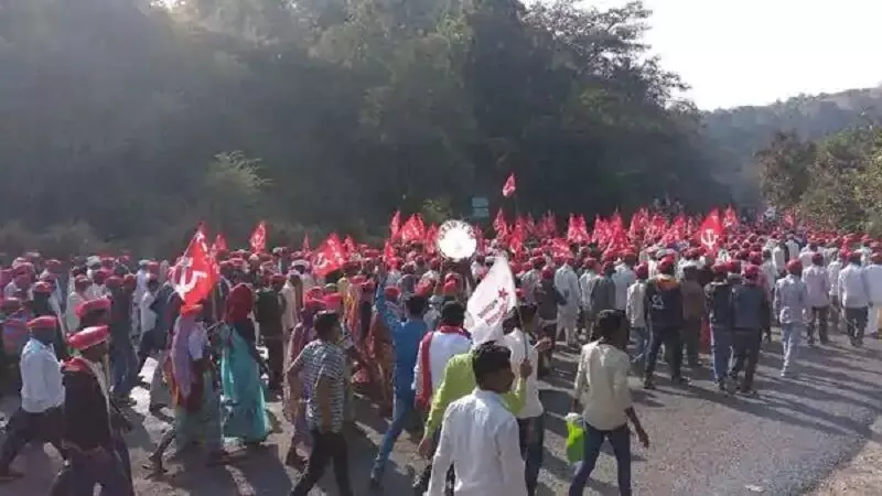 नासिक से मुंबई तक रैली निकाल रहे किसान,शरद पवार होंगे शामिल
