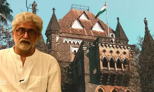 एल्गार परिषद:नवलखा की जमानत याचिका बॉम्बे हाईकोर्ट में खारिज एल्गार परिषद:नवलखा की जमानत याचिका बॉम्बे हाईकोर्ट में खारिज