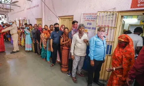 Results:हीरा नगरी में भाजपा का झंडा,आप की एंट्री से कांग्रेस साफ