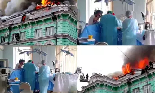 OMG! आग मे अस्पताल जलता रहा लेकिन डॉक्टर पैशन्ट का ऑपरेशन करते रहे OMG! आग मे अस्पताल जलता रहा लेकिन डॉक्टर पैशन्ट का ऑपरेशन करते रहे