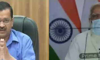 मीटिंग Live करने पर PM  MODI ने ली मुख्यमंत्री केजरीवाल  की क्लास , केजरीवाल ने मांगी माफी
