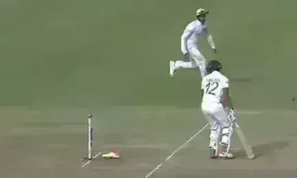 अजीबोगरीब  तरीके से OUT हुआ बांग्लादेश का  बल्लेबाज, वीडियो देखने के बाद आप भी हँसेंगे