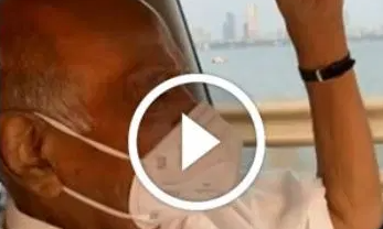 शरद पवार ने अस्पताल से सर्जरी करके आने के बाद मुंबई के हालात का लिया जायजा देखिए विडिओ