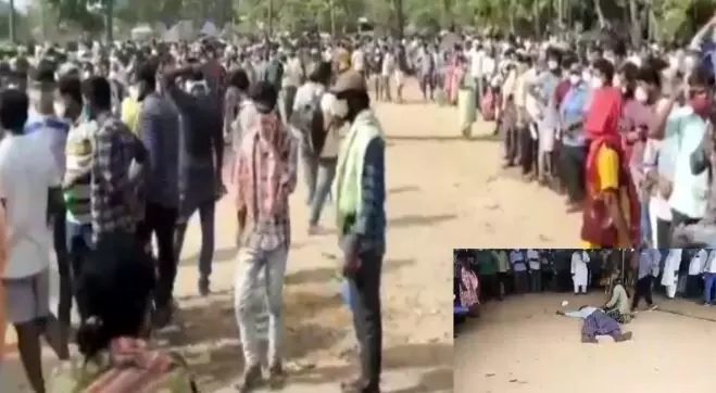 आँखों मे दो बूंद डालते ही तुरंत कोरोना का इलाज,अजीब दावा, दवाई के लिए लोगों की भारी भीड़, ICMR करेगा दवा की जांच