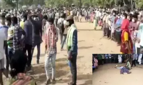 आँखों मे दो बूंद डालते ही तुरंत कोरोना का इलाज,अजीब दावा, दवाई के लिए लोगों की भारी भीड़, ICMR करेगा दवा की जांच