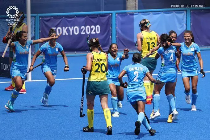 Tokyo Olympics: भारतीय महिला हॉकी टीम ने रचा इतिहास, ऑस्ट्रेलिया को हरा पहली बार पहुंची सेमीफाइनल में