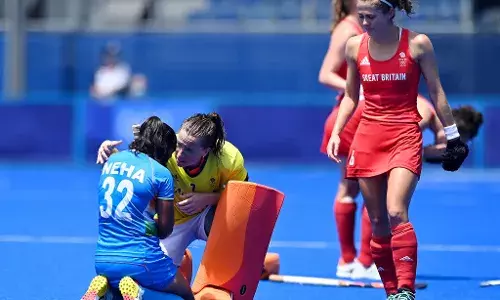 महिला हॉकी टीम मेडल से चूक गए लेकिन शानदार खेल से दिल जीत लिया महिला हॉकी टीम मेडल से चूक गए लेकिन शानदार खेल से दिल जीत लिया