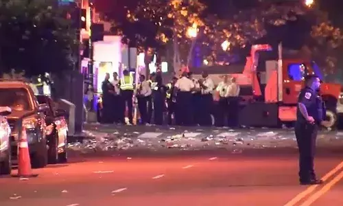 वाशिंगटन के डीसी में फायरिंग: किशोर की मौत, पुलिस अधिकारी सहित 3 लोग घायल