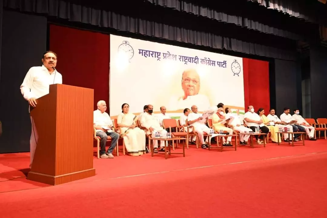 भाजपा के राजनीतिक अश्वमेध को किसी ने रोका तो महाराष्ट्र में शरद पवार ने- जयंत पाटील
