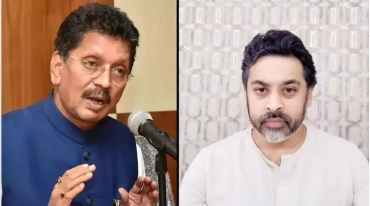 दीपक केसरकर लिमिट में रहो..., शिंदे गुट के नेता और एक केंद्रीय मंत्री के बेटे में हुई बहस