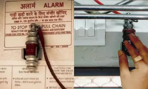 मध्य रेल की यात्रियों से अलार्म चेन पुलिंग का दुरुपयोग न करने की अपील मध्य रेल की यात्रियों से अलार्म चेन पुलिंग का दुरुपयोग न करने की अपील