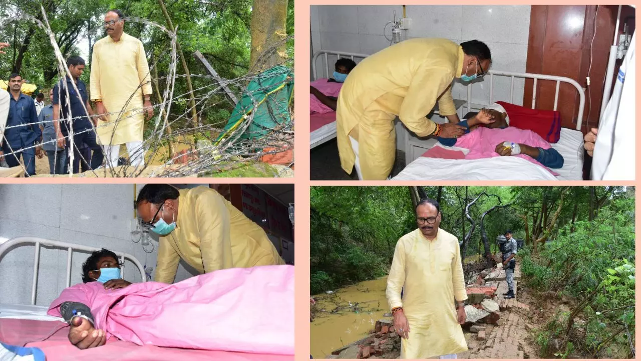 भीषण बारिश से प्रभावितों की अधिकारी मदद करें: ब्रजेश पाठक