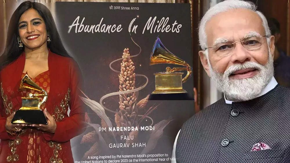 Grammy Award Nomination : Abundance in Millets    PM मोदी द्वारा लिखा गया गाना हुआ 2024 ग्रेमी अवार्ड के लिए नामांकन