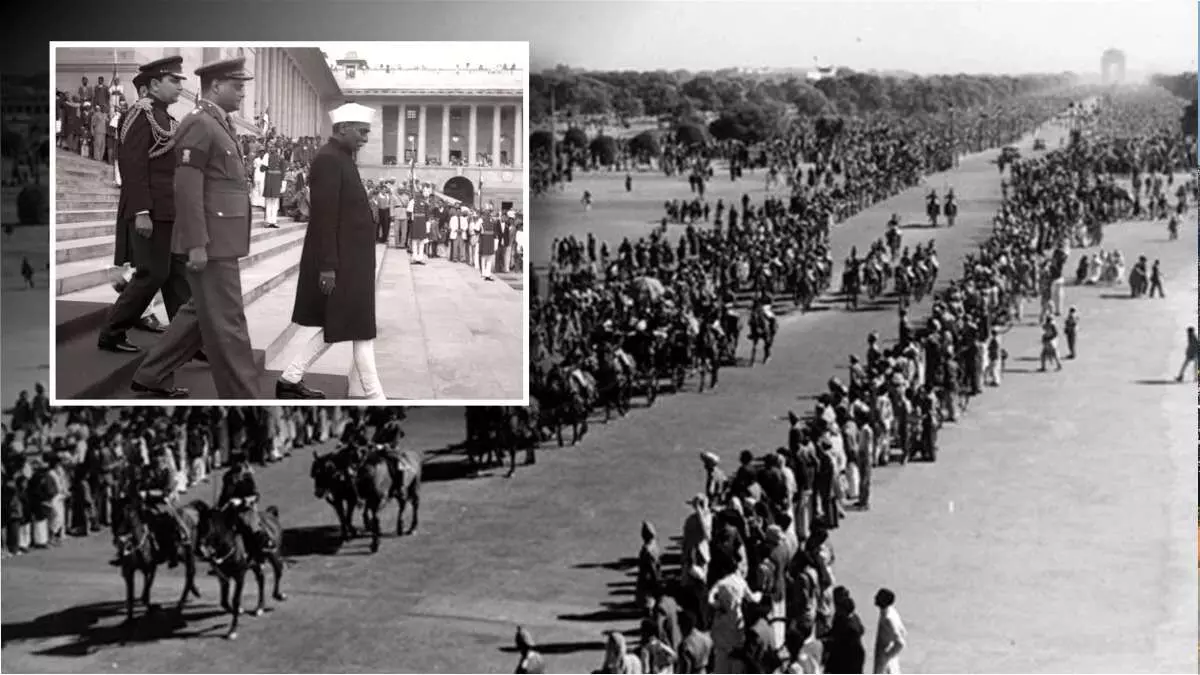 India का पहला Republic day parade : एहतिहासिक परेड