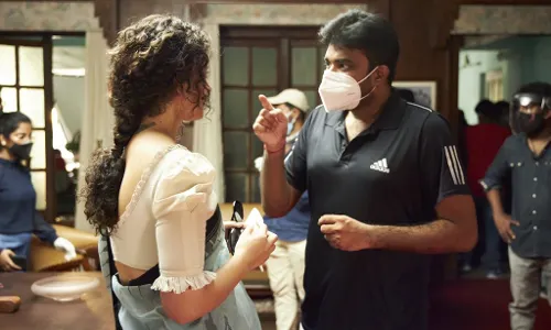 Kangana Ranaut काम पर लौटी देखिए तस्वीरे Kangana Ranaut काम पर लौटी देखिए तस्वीरे