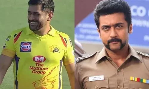 IPL: नए लुक में धोनी, सोशल मीडिया पर ट्रेंड, फैंस ने कहा सिंघम, पत्नी बोली हैंडसम IPL: नए लुक में धोनी, सोशल मीडिया पर ट्रेंड, फैंस ने कहा सिंघम, पत्नी बोली हैंडसम