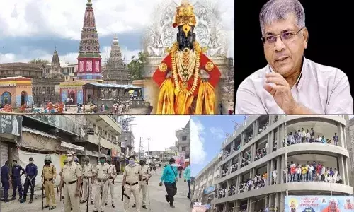 VBA Protest> पंढ़रपुर विठ्ठल मंदिर खोलो, वरना... VBA Protest> पंढ़रपुर विठ्ठल मंदिर खोलो, वरना...