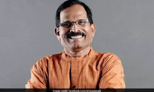 आयुष मंत्री श्रीपद नाइक भी कोरोना पॉजिटिव निकले आयुष मंत्री श्रीपद नाइक भी कोरोना पॉजिटिव निकले