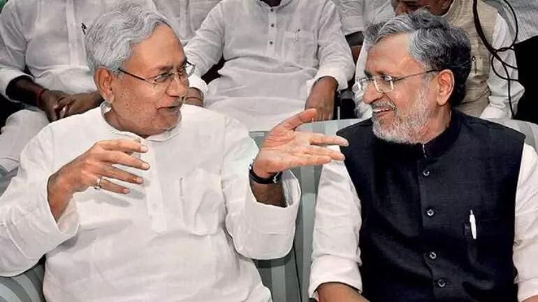 Bihar में सीटों का बंटवारा, JDU 122, BJP 121