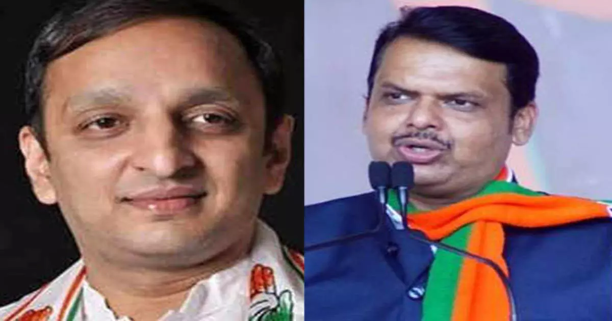 सचिन सावंत ने कहा- देवेंद्र फडणवीस यदि बिहार में पांडे का विरोध नहीं किए, तो महाराष्ट्र में उठेंगे सवाल